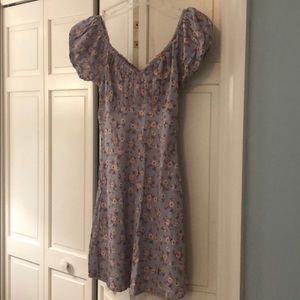 Auguste Violet Mini Dress